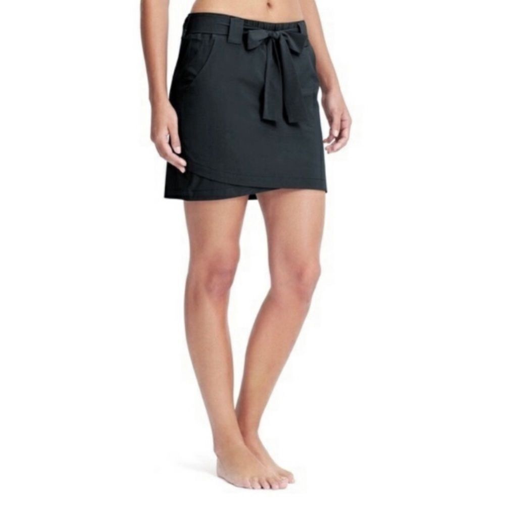 Athleta Destination Skirt Skort Black Size Small
